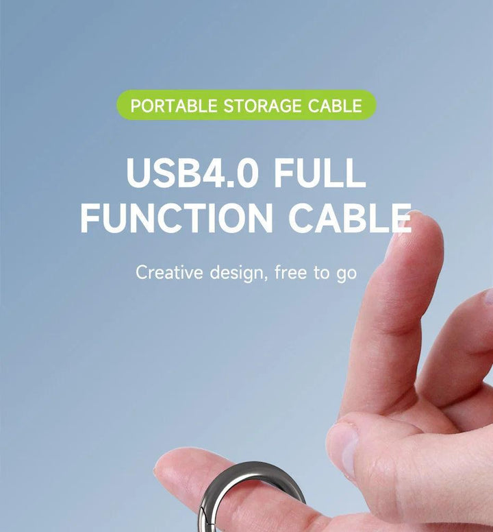 Hagibis Keychain 240W USB - C Charge Cable - Aetheo Store