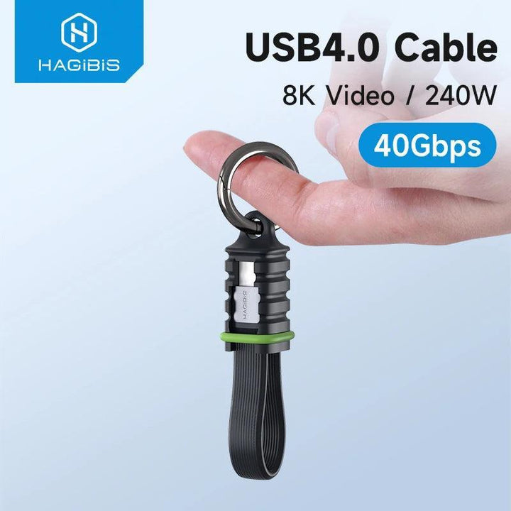 Hagibis Keychain 240W USB - C Charge Cable - Aetheo Store