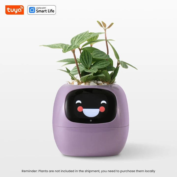 The Tuya Ivy Smart Plant Pot – AI - Driven Tuya Ivy Planter with Sensors & Expressions - Aetheo Store