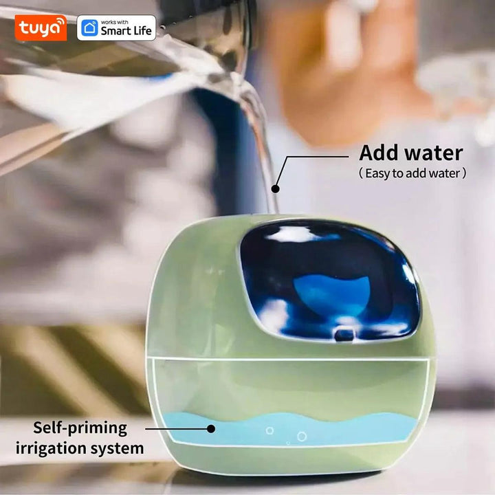 The Tuya Ivy Smart Plant Pot – AI - Driven Tuya Ivy Planter with Sensors & Expressions - Aetheo Store